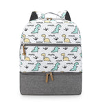 Diaper Bag Backpack - Breast Pump Bag, Removable Cooler Compartment, Double Layer