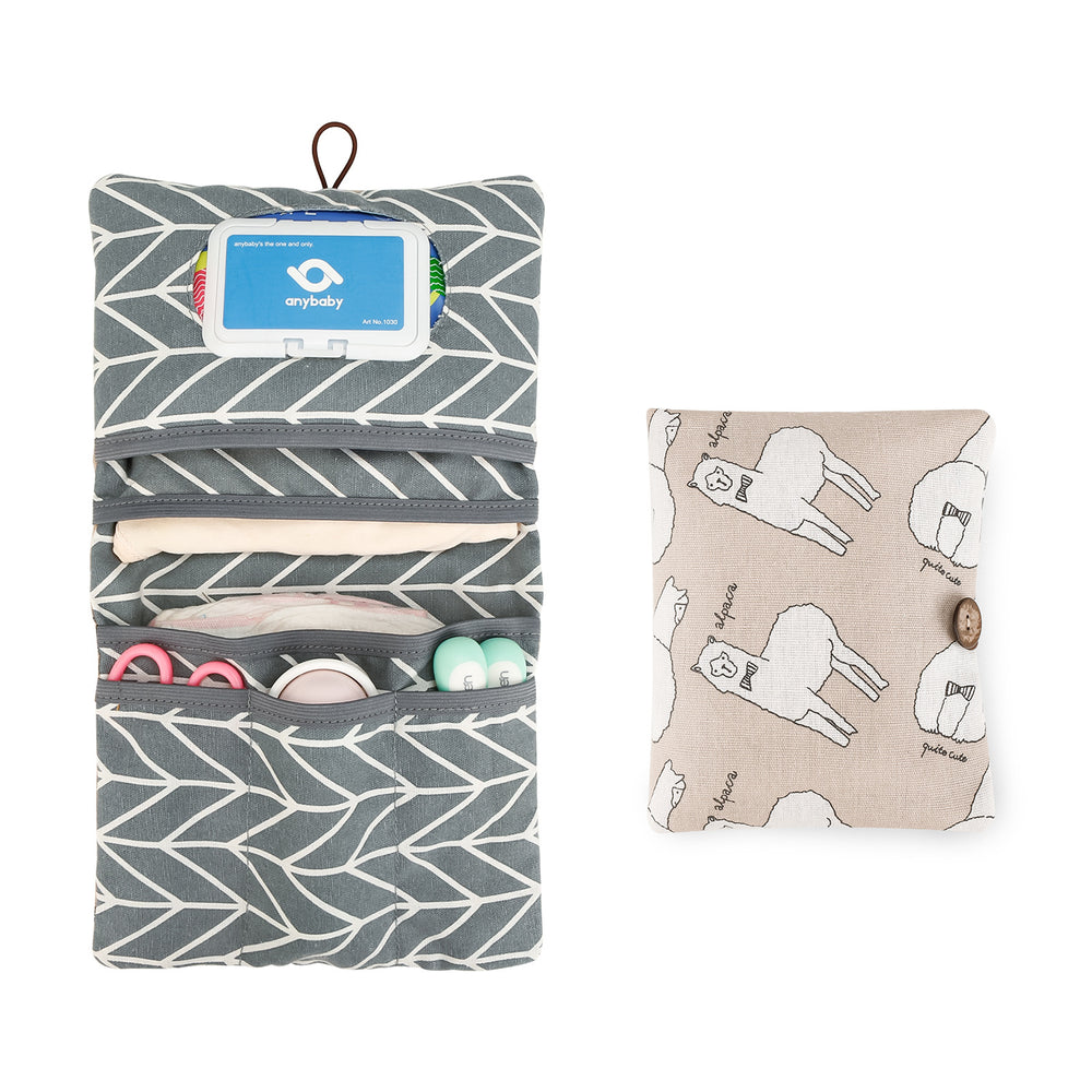 Baby Diaper Bag Organizer – Travel-Friendly, Compact & Foldable | Stroller Pouch for Newborn Essentials – Must-Have for Boys & Girls