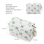 Baby Bag Organizer, Mini Diaper Bag, Mom Travel Set, Diaper Organizer, Gift for Baby Shower