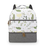 Diaper Bag Backpack - Breast Pump Bag, Removable Cooler Compartment, Double Layer