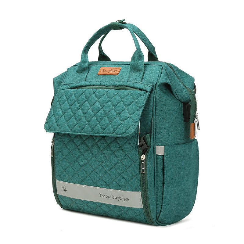Diaper Bag Backpack - Baby Essentials Travel Tote - Multi-Function Waterproof Diaper Bag - Baby seat bag, Travel Essentials Baby Bag with Stroller Straps - Unisex