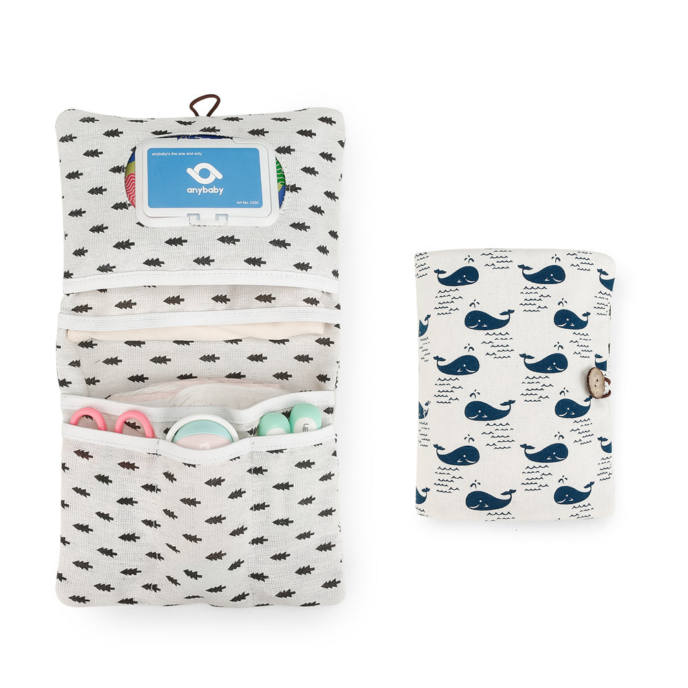 Baby Diaper Bag Organizer – Travel-Friendly, Compact & Foldable | Stroller Pouch for Newborn Essentials – Must-Have for Boys & Girls