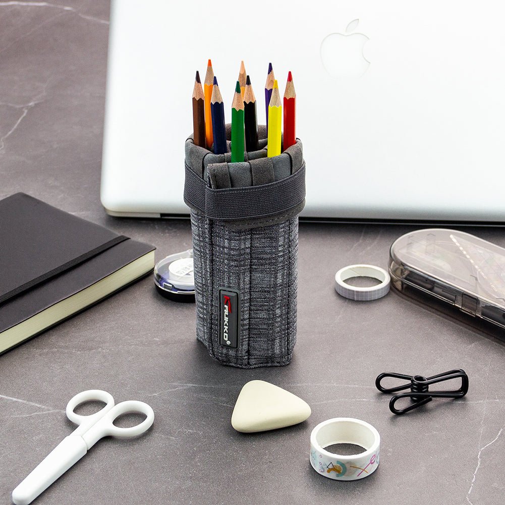 KAUKKO Polyester/linen pencil case - kaukko