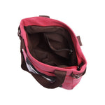 KAUKKO Shoulder Canvas Handbag Women Bag ( Red ) - kaukko