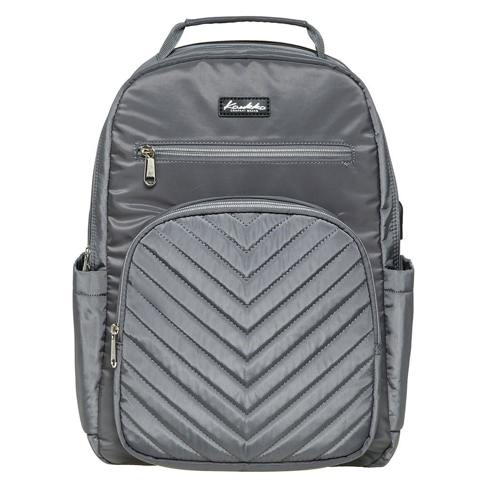 KAUKKO Women Laptop Backpacks for 14" Notebook Casual Computer Bag Stylish Pattern Daypack for Work Travel Business - kaukko