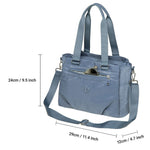KAUKKO Women's Handbag - Stylish and Functional Shoulder Bag and Crossbody Bag,8.3L - kaukko
