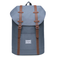 KAUKKO Travel Casual Backpack Laptop Daypack, EP6-7 ( Grey / 14L )