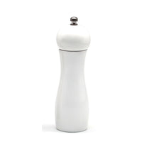 KAUKKO High Quality Ceramics Salt and Pepper Grinder set, Adjustable Coarseness and Refillable Sea Salt and Pepper with Ceramic Core White