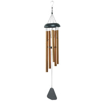 KAUKKO European retro 33 in wind chime metal thickened aluminum pipe wind chime home outdoor garden decoration pendant holiday gift Bronze