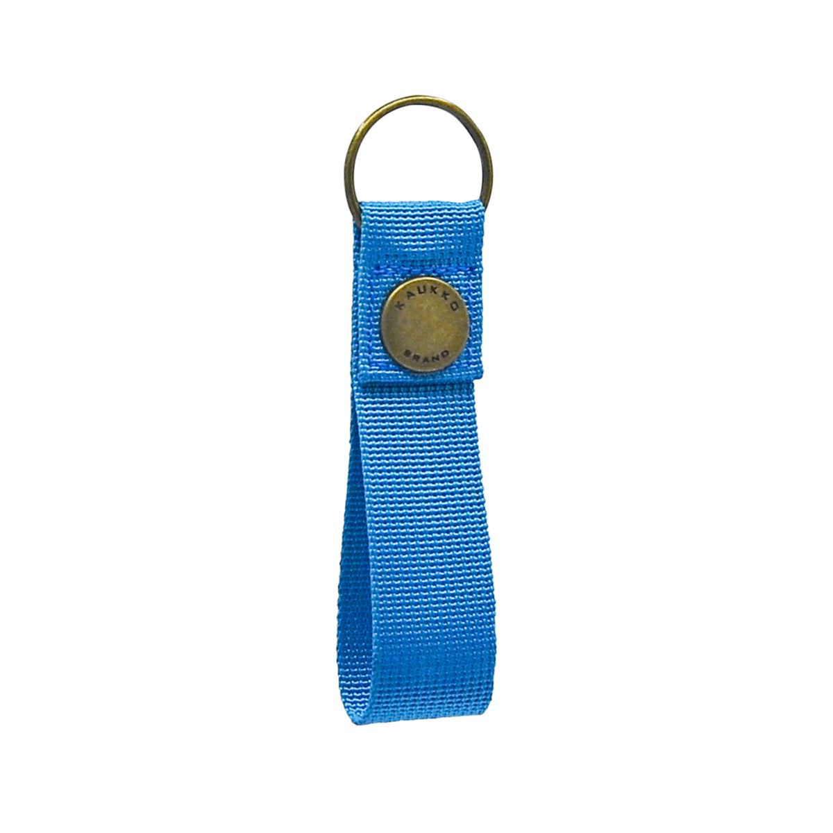 KAUKKO Simplicity nylon keychain and 9.5cm solid color keychain
