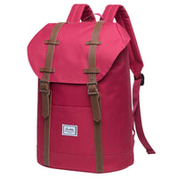 KAUKKO Travel Casual Backpack Laptop Daypack, EP6-7 ( Red / 14L )