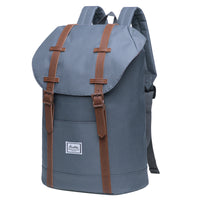 KAUKKO Travel Casual Backpack Laptop Daypack, EP6-7 ( Grey / 14L )