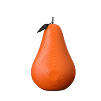 KAUKKO Creative Modern Ornament Fruit Decoration Minimalist Resin Crafts Office Desktop Home Soft Decoration Orange Pear