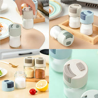 Quantitative Seasonor Dispenser, Each Press 0.5g Salt Healthy Intake, Salt and Pepper Shaker