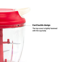 Manual Garlic Chopper, Kitchen Chopper Masher Hand Food Processor Mini Garlic Press