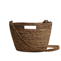 KAUKKO Straw bag woven bag handmade rattan bag tote bag hand-held shoulder messenger basket for Women