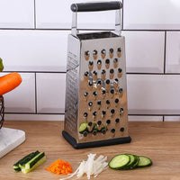 KAUKKO Home creative stainless steel four-sided melon planer kitchen multi-purpose vegetable cutter potato cheese cheese grater