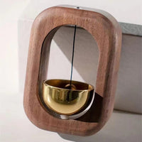 KAUKKO Bell for Door Opening Magnetic Attached Doorbell Chime Unique Office Ornaments and Hanging Decoration  and Barn Door Creative Gift DB02-01