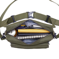 KAUKKO Water Repellent Lightweight Waist Bag With Adjustable Belt ( Green )