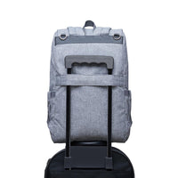 KAUKKO Diaper Bag Baby Backpack （light grey）