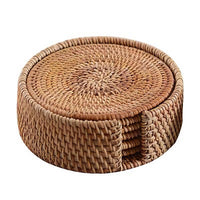 Round Placemats Round Braided Rattan Placemats