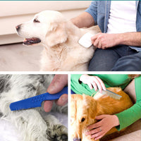 Fur & claw care kit for dogs, with dog scissors / dog brushes / undercoat brushes / coat change care / dog combs / claw care