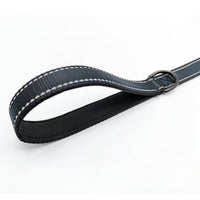 Reflective dog leash with two handles 1.5m / 1.8m with double hand strap for small, medium, large and extra heavy dogs