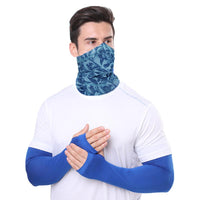 KAUKKO Face Mask Mouth Cover Bandanas for Dust, Outdoors, Festivals, Sports