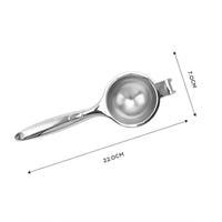 Stainless steel lemon extruder