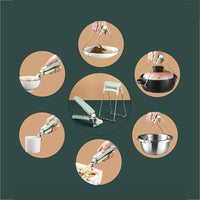 Hot Plate Gripper, Stainless Steel Bowl Clip