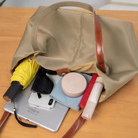 KAUKKO Canvas Shopper Bag Women Tote Bag, Handbag