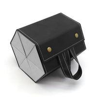 KAUKKO Sunglasses Organizer 6 Slots Travel Glasses Case Multiple Pairs Eyeglasses Storage Box Hanging Eyewear Holder Black