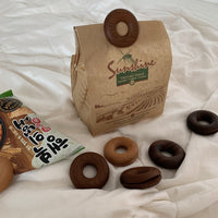 KAUKKO 4 pcs/set Creative Donut Shaped Snack Bag Sealing Clip Tea Moisture-proof Sealing Clip Nuts Chips Clamps Clip
