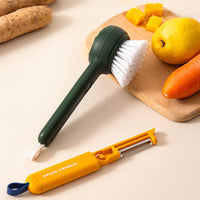 Cleaning Brush with Peeling- 2 in 1 for Fruit Vegetables