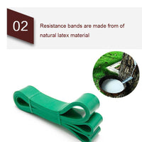 KAUKKO Resistance Bands Pull Up Band Assist Stretch Exercise Bands Workout Bands Powerlifting Bands