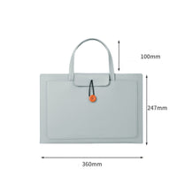 KAUKKO Unisex Laptop Bag Computer Bag Cute Laptop Sleeve Case for Work,College, Slim-light grey