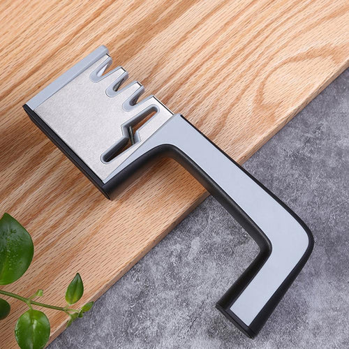 Knife Sharpener 4 Stage Pro Ceramic Tungsten Kitchen Scissors Sharpening  Tool