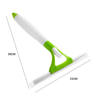 Shower Squeegee with Spray for Glass Doors, Bathroom, Tiles, Mirror, Window and Car Windshield-10inch