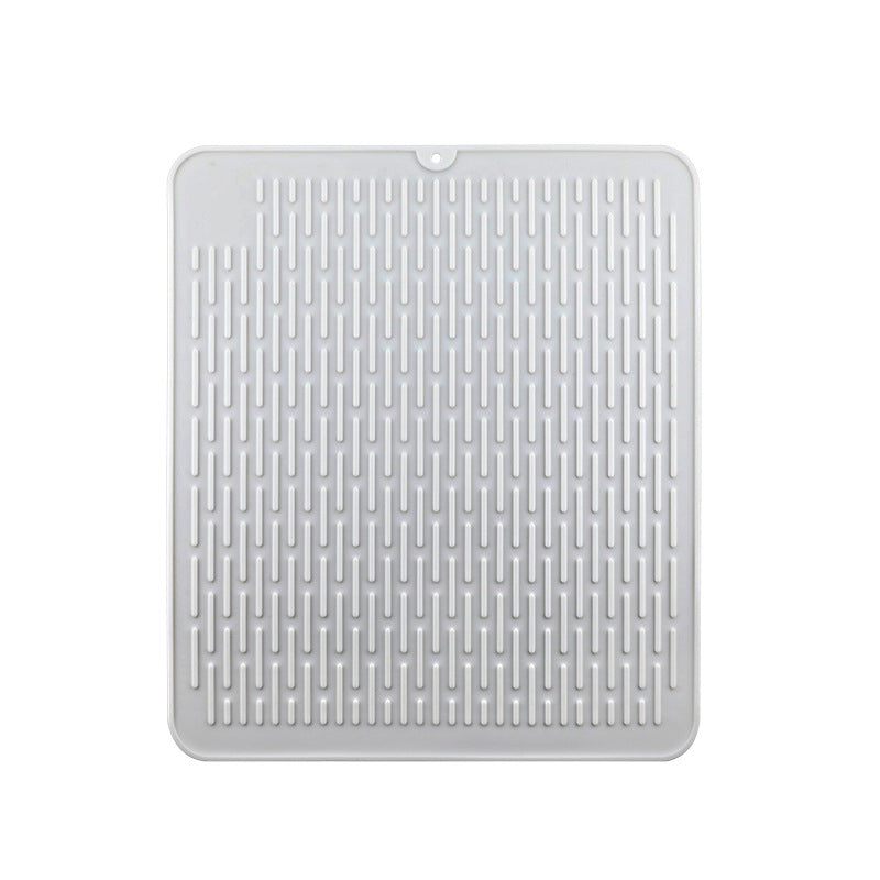 KAUKKO Silicone DishDrying Mat, 58 * 45 cm, Dish Drainer Mat for