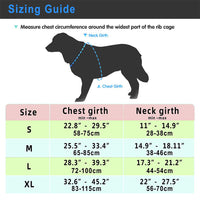KAUKKO Hundegeschirr No Pull Sicherheitsgeschirr Reflektierend Dog Harness Luftdurchlässiges Gittergewebe Geschirr