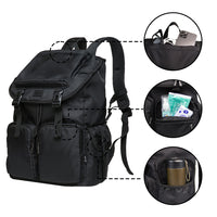 New Design Travel Rucksack, 14" Laptop Backpack, Waterproof Outdoor Rucksack, Perfect for Work, Flight and College, 45cm/18in, 21L