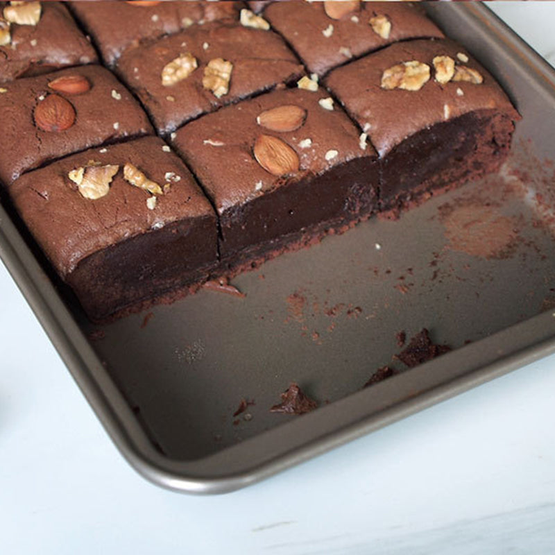 Brownie Cake Pan Square 6 Well - CHEFMADE official store