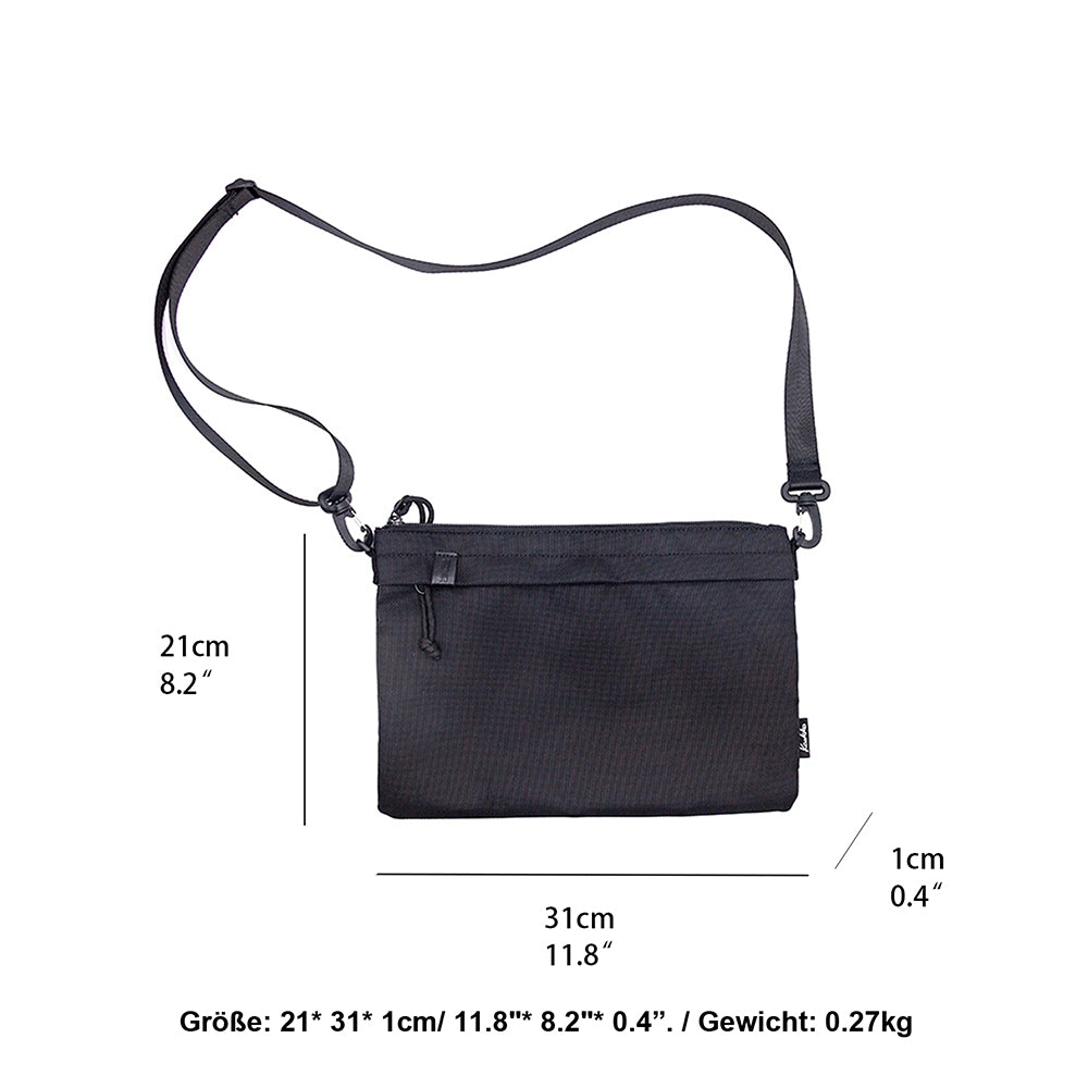 NuCamper Mens Messenger Shoulder Bag, Lightweight Crossbody Bags