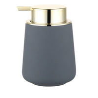 KAUKKO Soap dispenser sub-bottling hand sanitizer bottle lotion bottle press bottle bathroom kit wash set(04 grey)