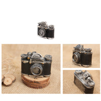 KAUKKO 6 pcs Creative Antique Resin Ornaments, Home Mini Vintage Models, Table top Decorations Collectible Gifts.(V01)