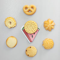Refrigerator Magnets Sweet Butter Cookie Tasty Biscuit Theme, 7pcs-Set