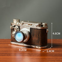 KAUKKO 6 pcs Creative Antique Resin Ornaments, Home Mini Vintage Models, Table top Decorations Collectible Gifts.(V02)