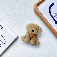 KAUKKO 5 pcs/set Cute Animal Phone Ring Holder, Air Cushion Ring Buckle Phone Ring Stand,Simple Cell Finger Ring for Phones