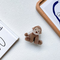 KAUKKO 5 pcs/set Cute Animal Phone Ring Holder, Air Cushion Ring Buckle Phone Ring Stand,Simple Cell Finger Ring for Phones