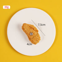 Refrigerator Magnets Food Theme, Tasty Fried Chicken Wings Chicken Nuggets Fries, 4er-Set